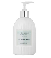 Peppermint Grove - Wild Jasmine/ Mint Hand & Body Cream