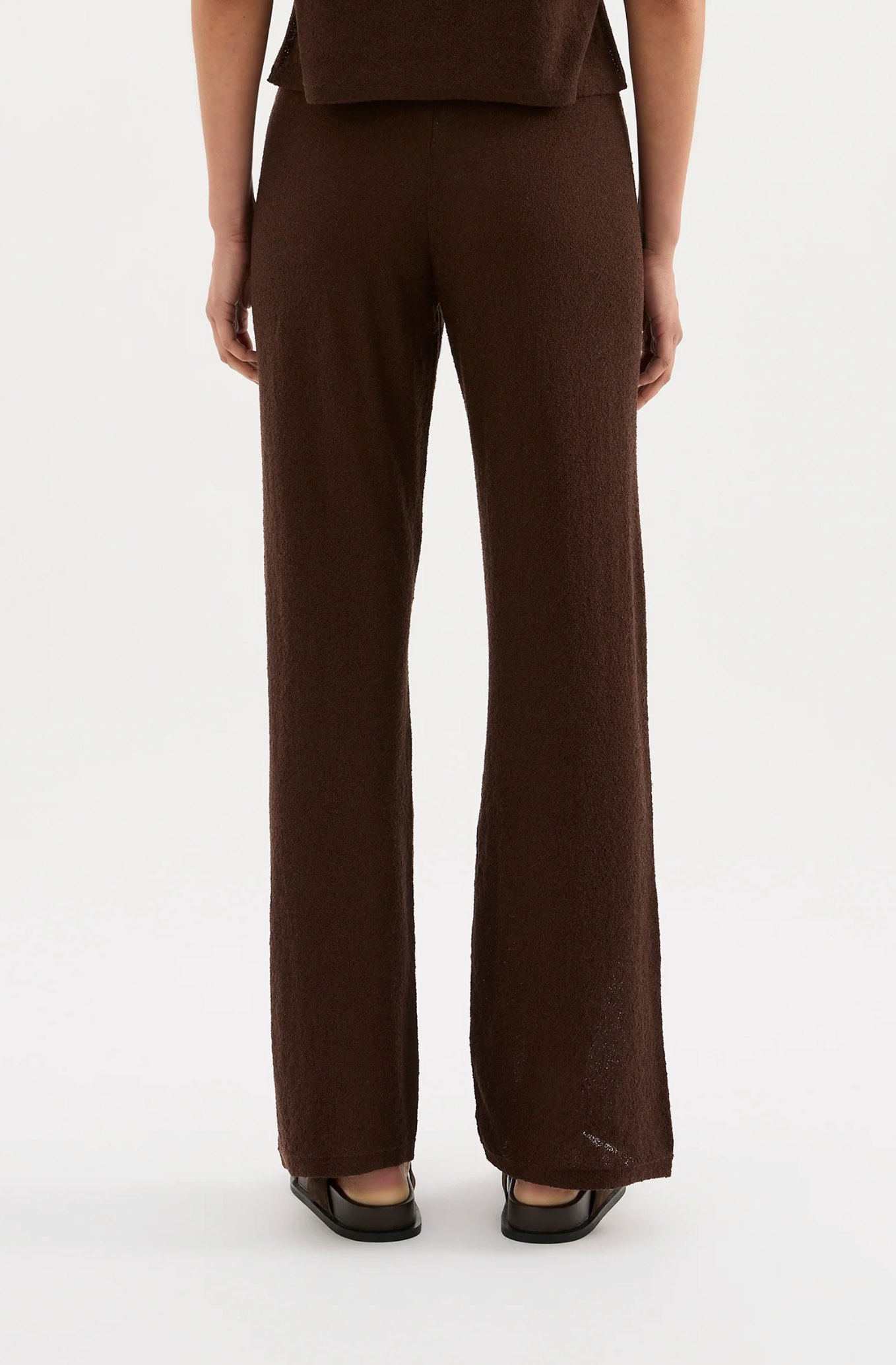 Zosia Knit Pant | Chocolate