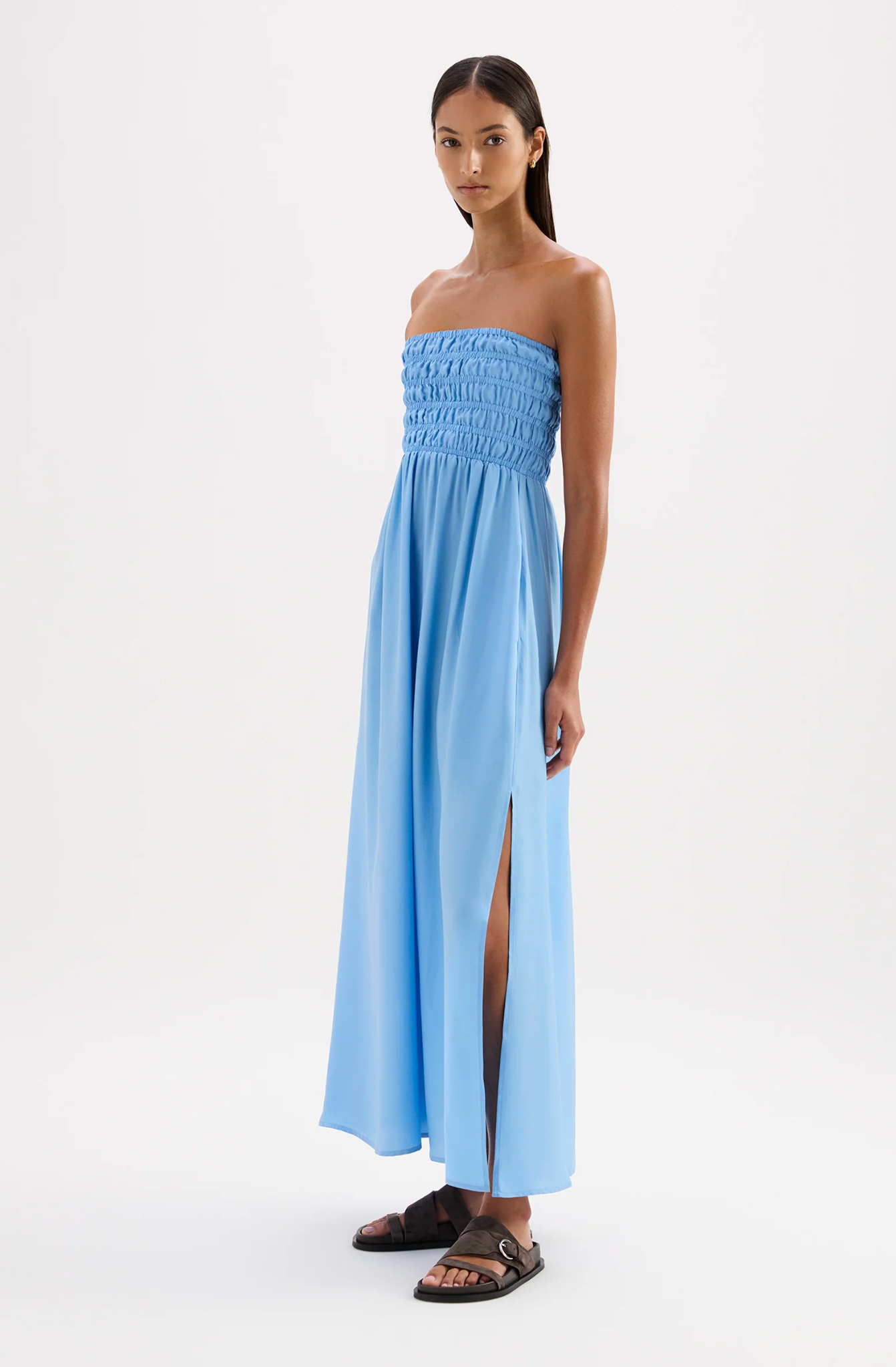 Zuri Tencel Maxi Dress | Horizon