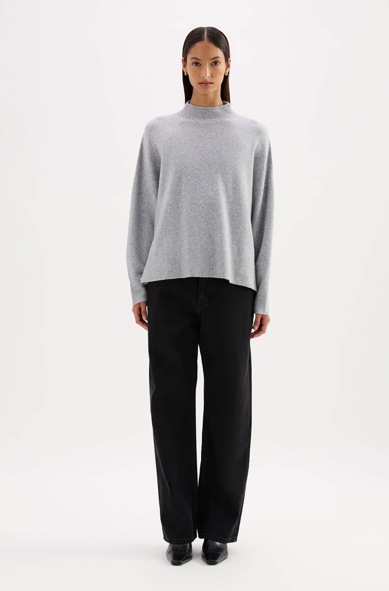 Taylor Knit | Grey Marle