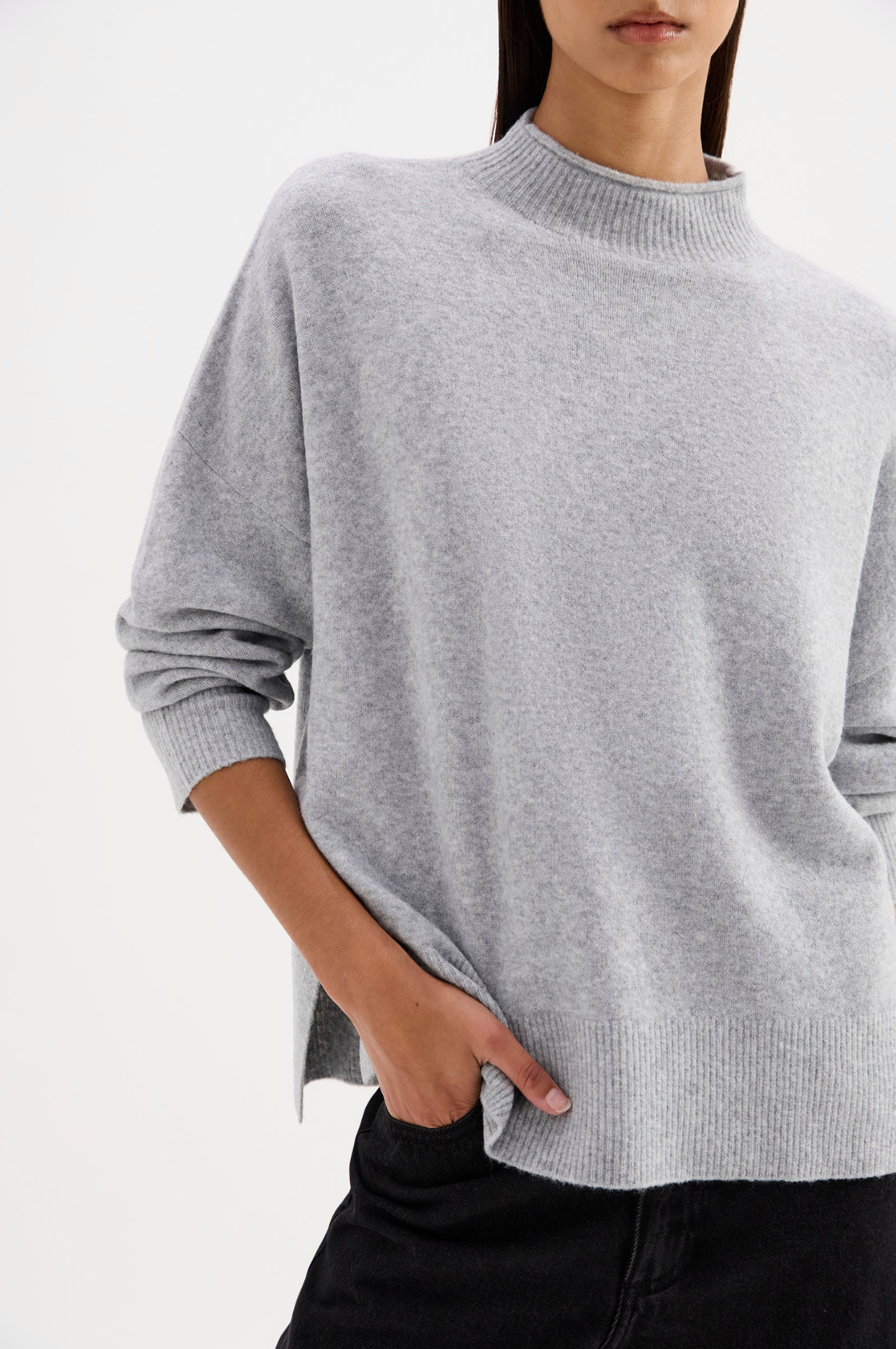 Taylor Knit | Grey Marle