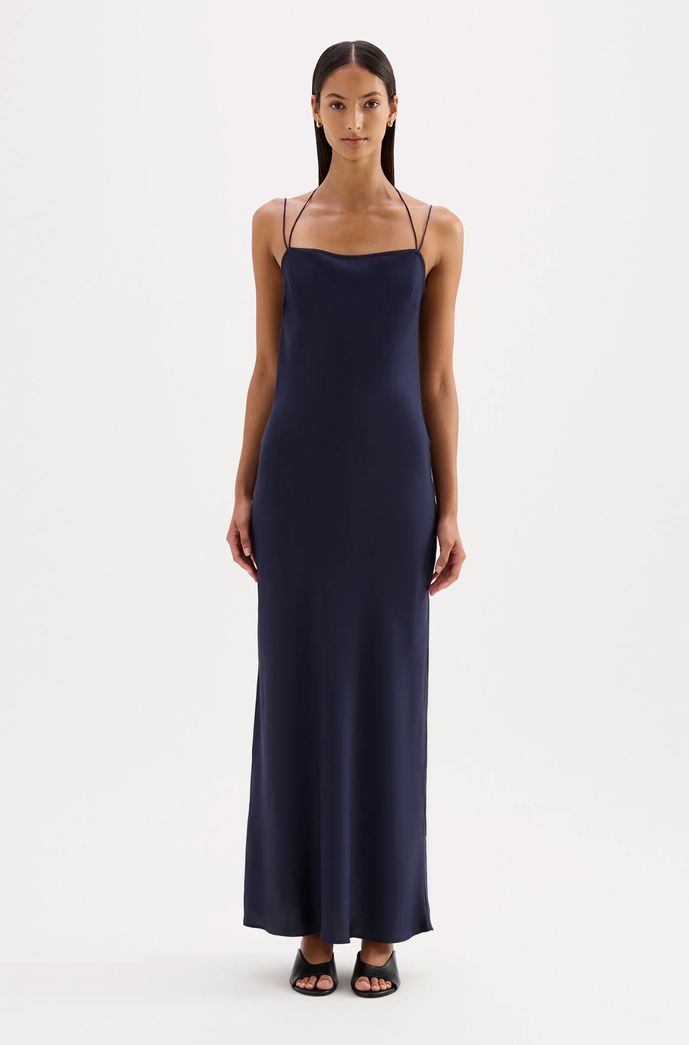 Lawton Tencel Dress | Midnight