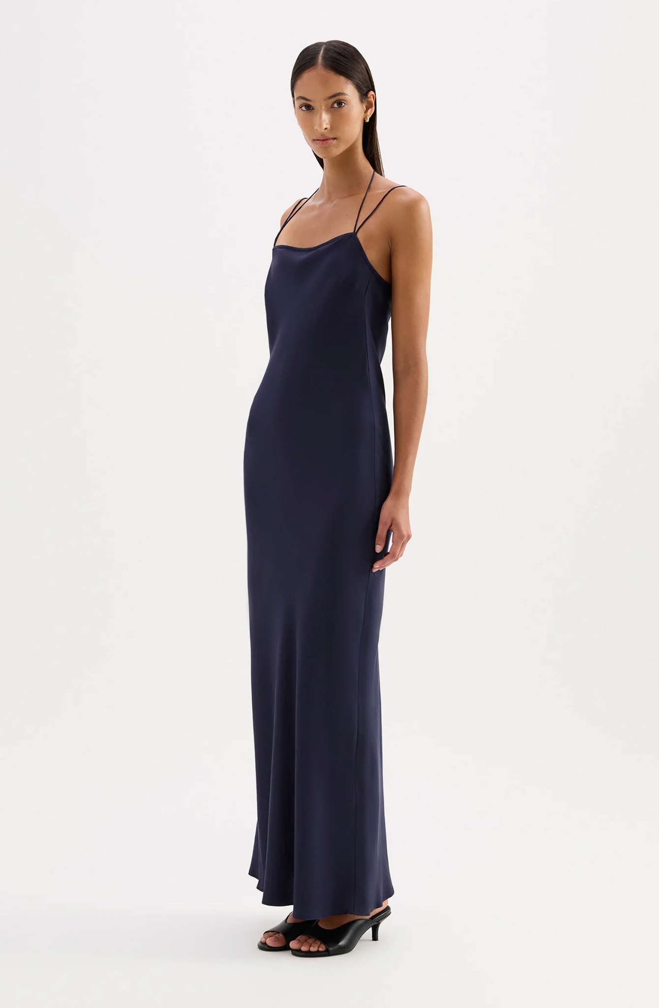 Lawton Tencel Dress | Midnight