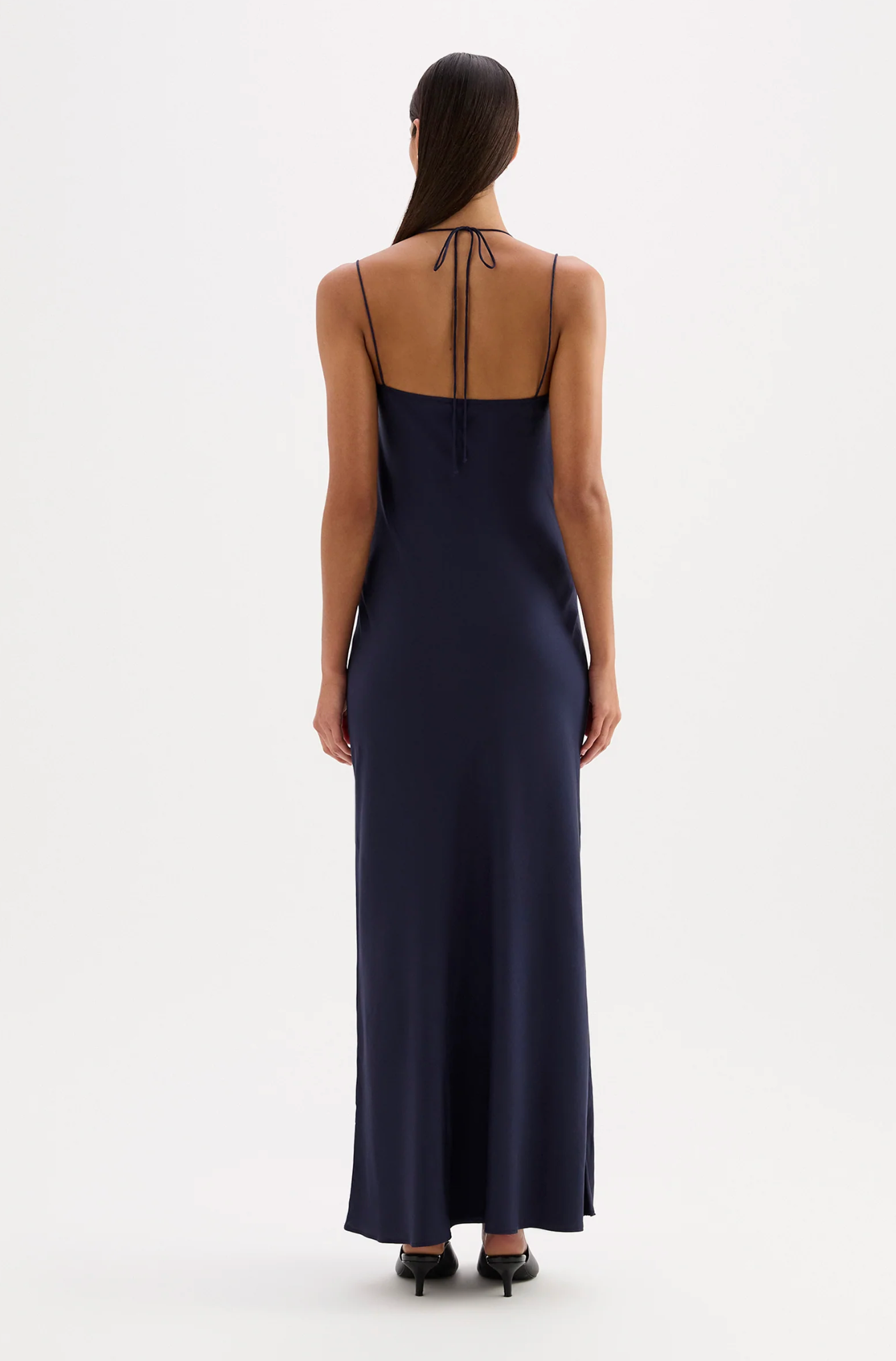 Lawton Tencel Dress | Midnight