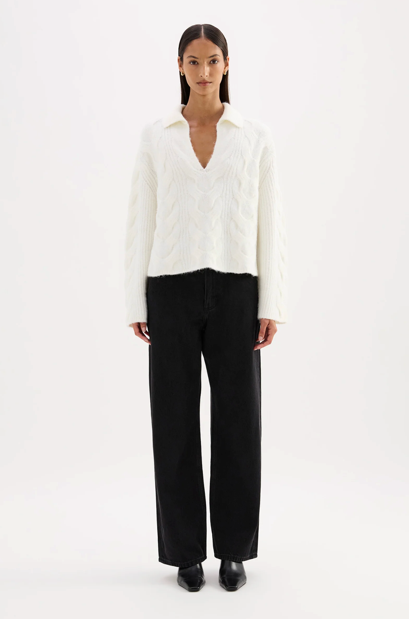 Anise Cable Knit | Salt