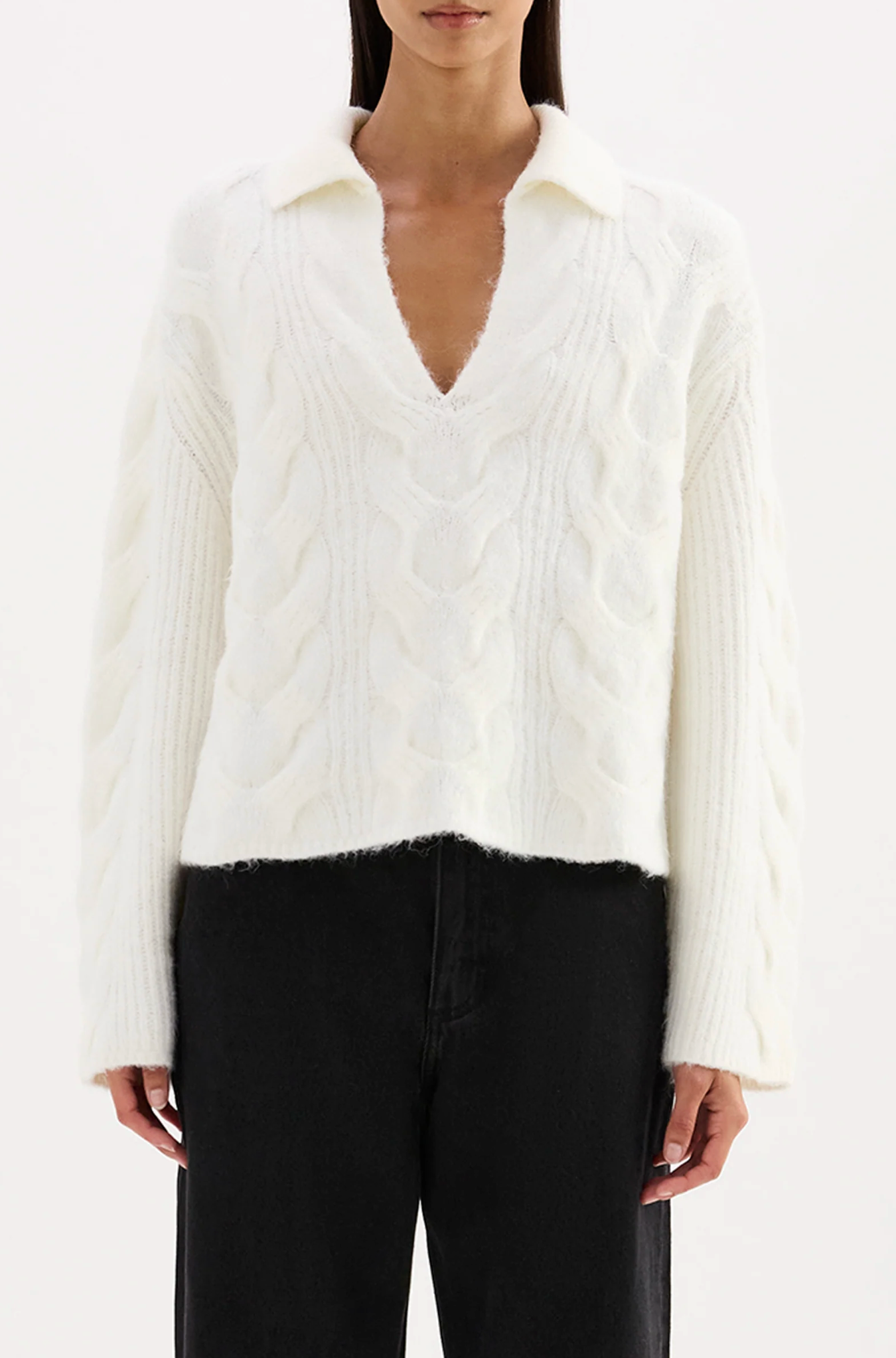 Anise Cable Knit | Salt