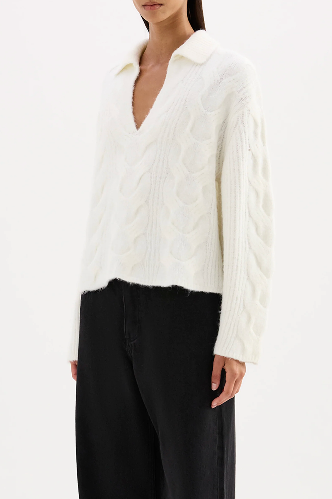 Anise Cable Knit | Salt