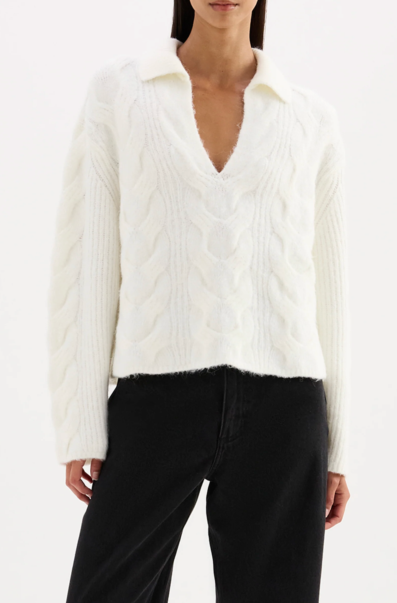 Anise Cable Knit | Salt