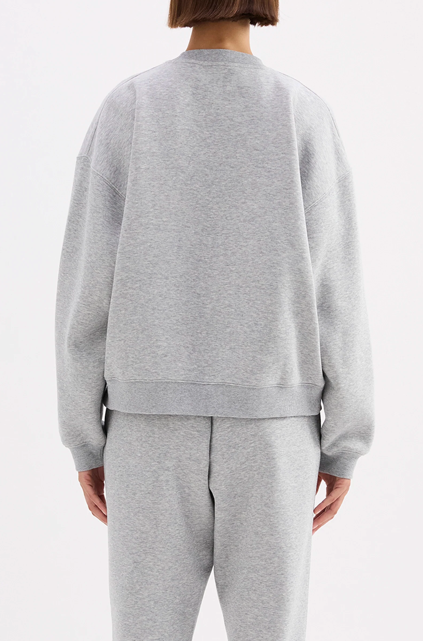 Carter Classic Sweat | Grey Marle