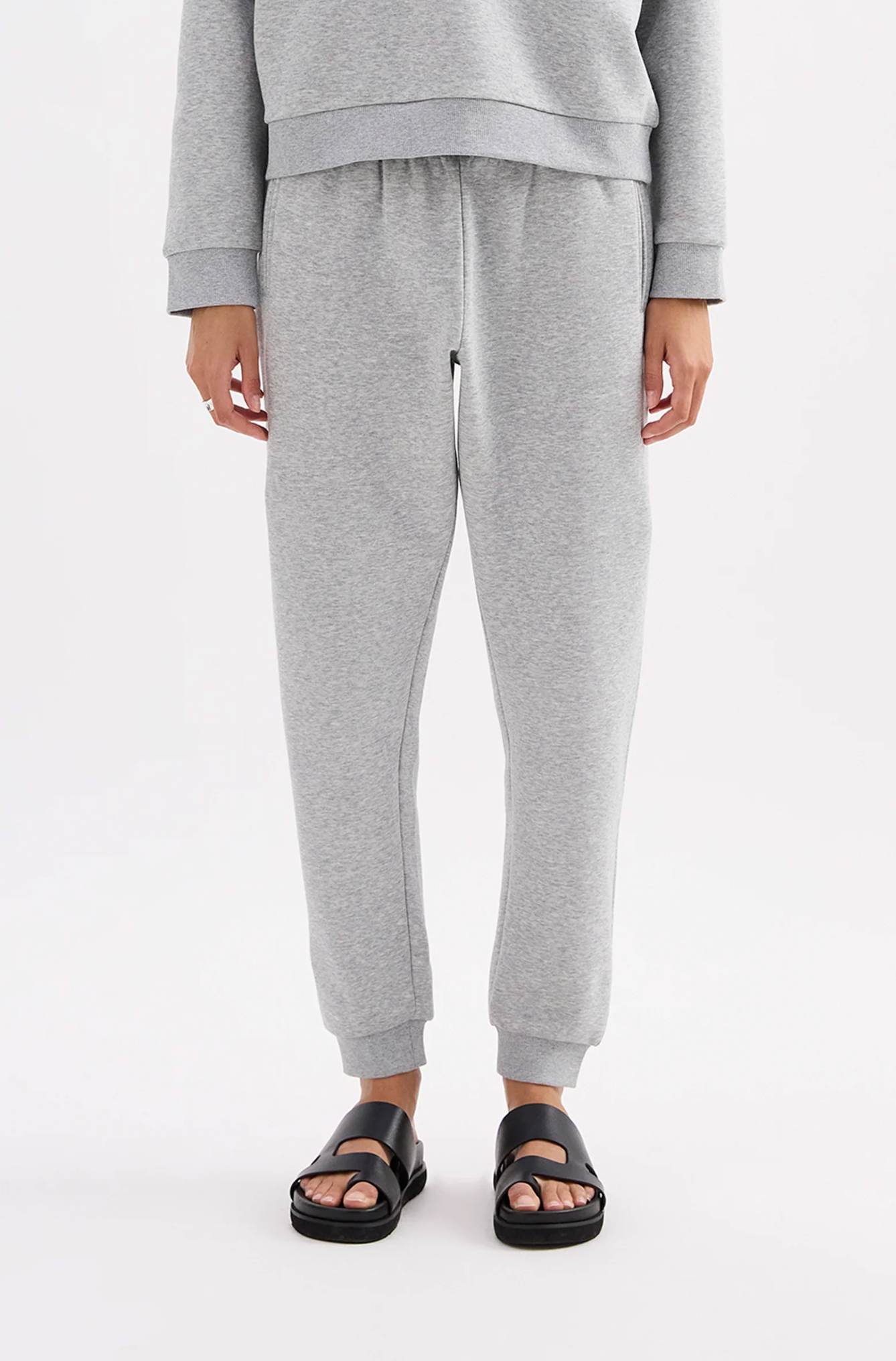 Carter Classic Track Pant | Grey Marle