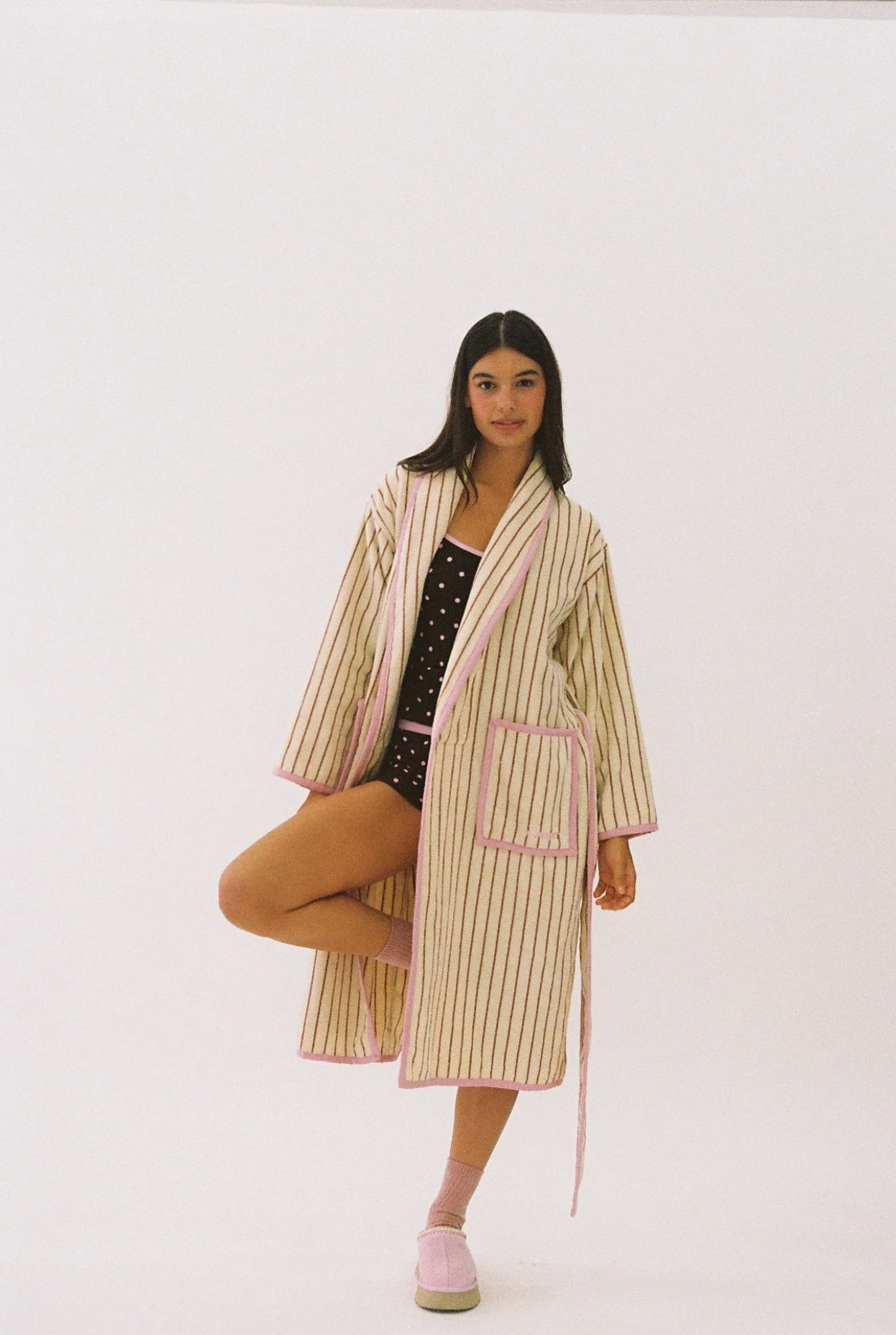 K Juliet - Winter Robe | Cream PREORDER