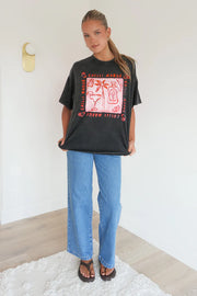 Black Chilli Margs Tee