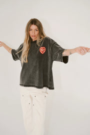 Sorry Mom Tee | Black