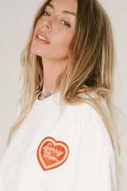 Sorry Mom Tee | White