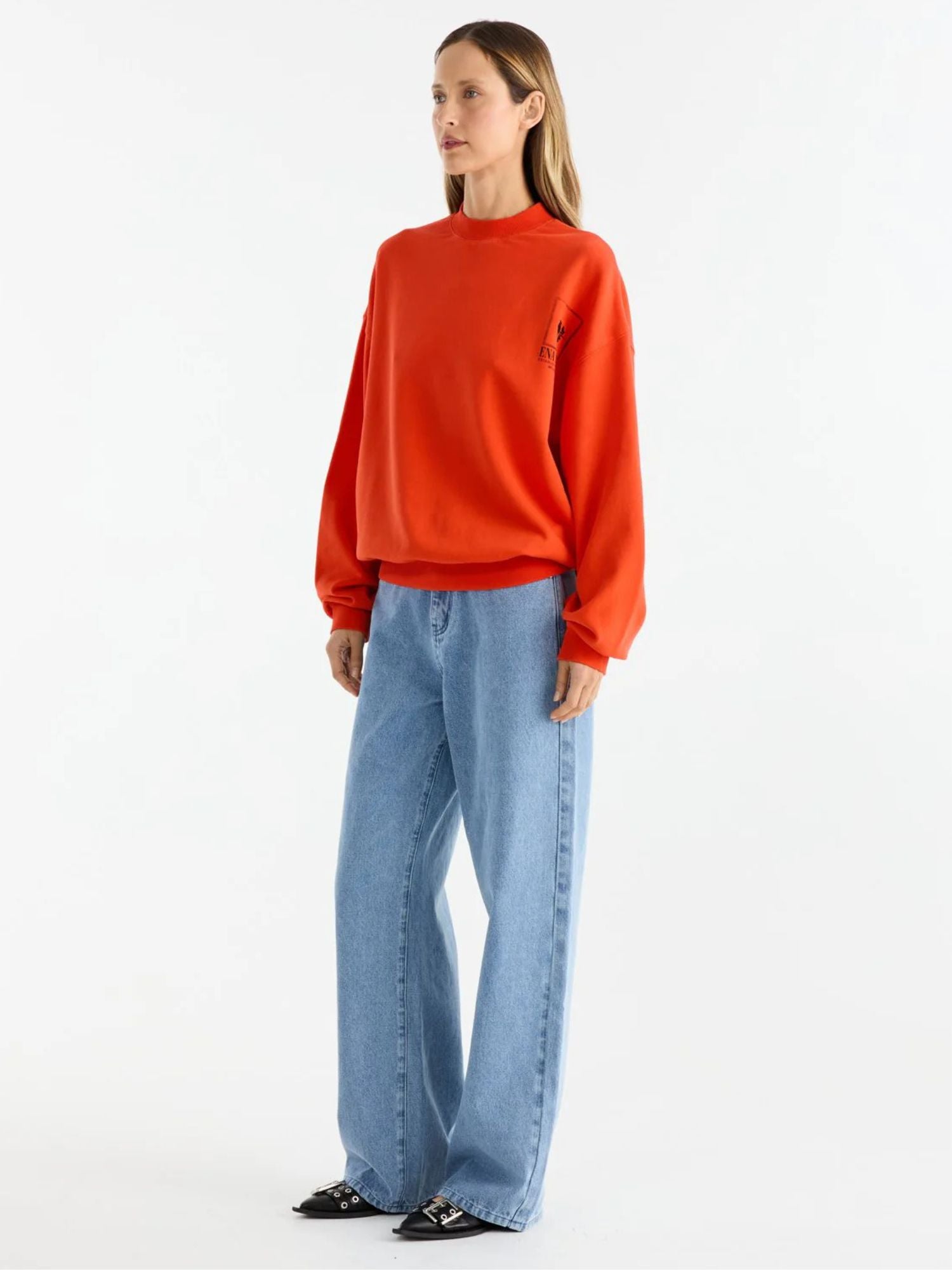 Ena Pelly - Studio Sweatshirt | Poppy