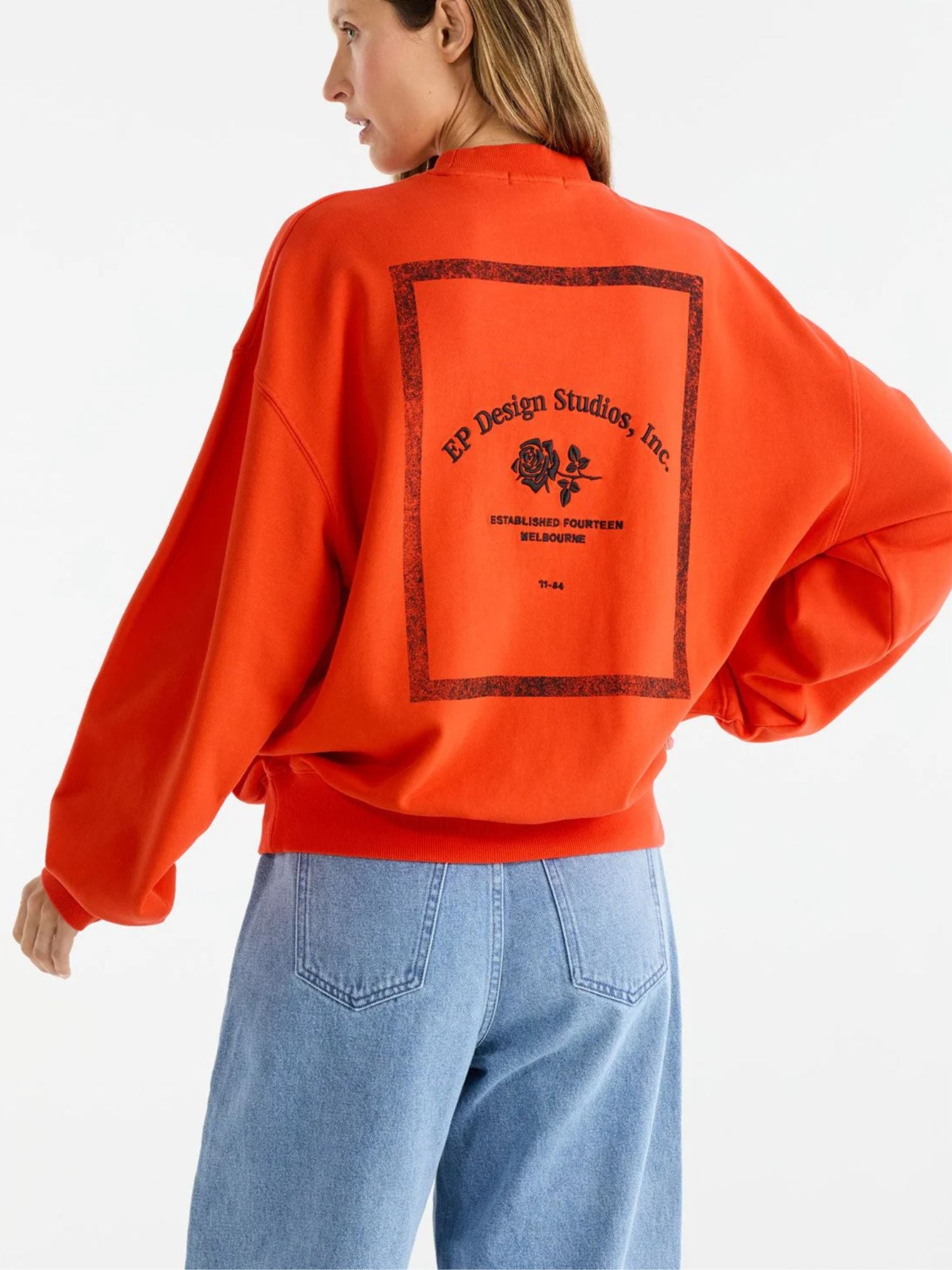 Ena Pelly - Studio Sweatshirt | Poppy