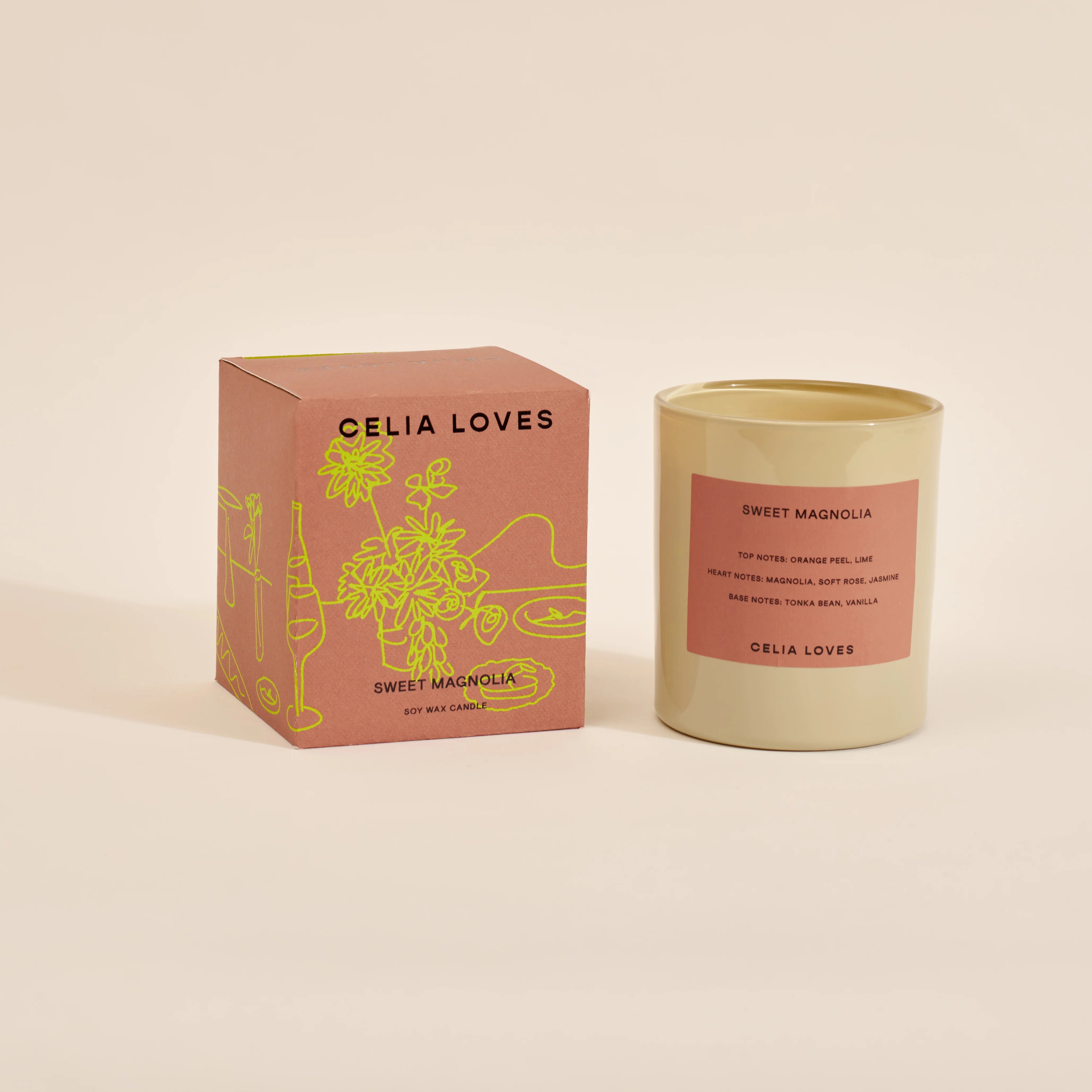 Celia Loves - Sweet Magnolia Candle