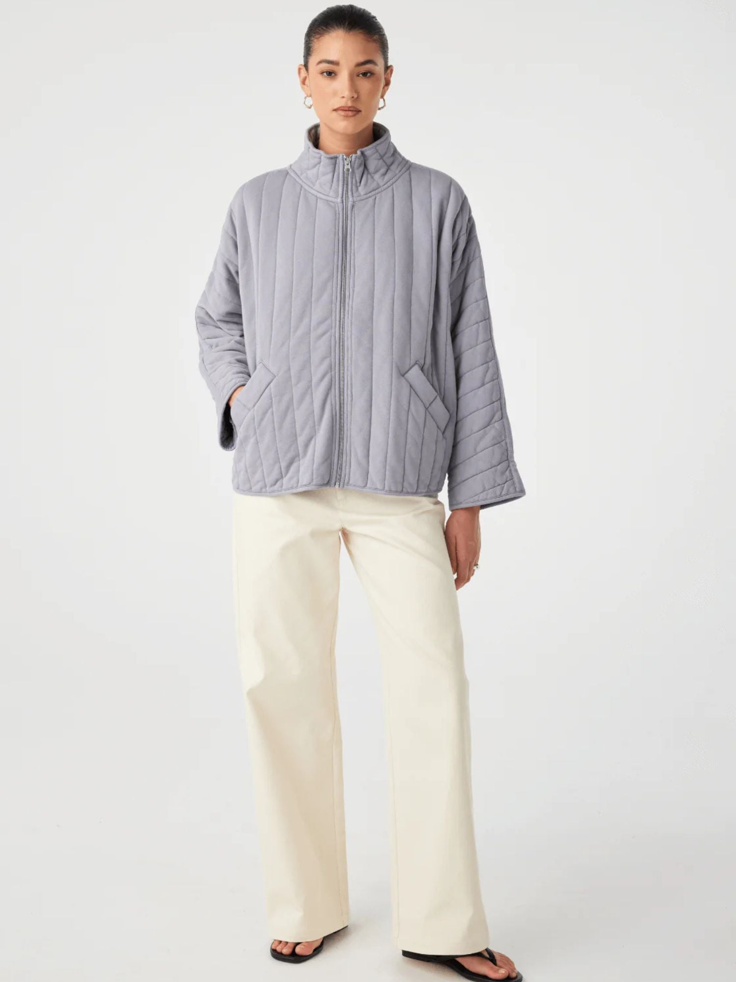 Tessa Jacket | Cement