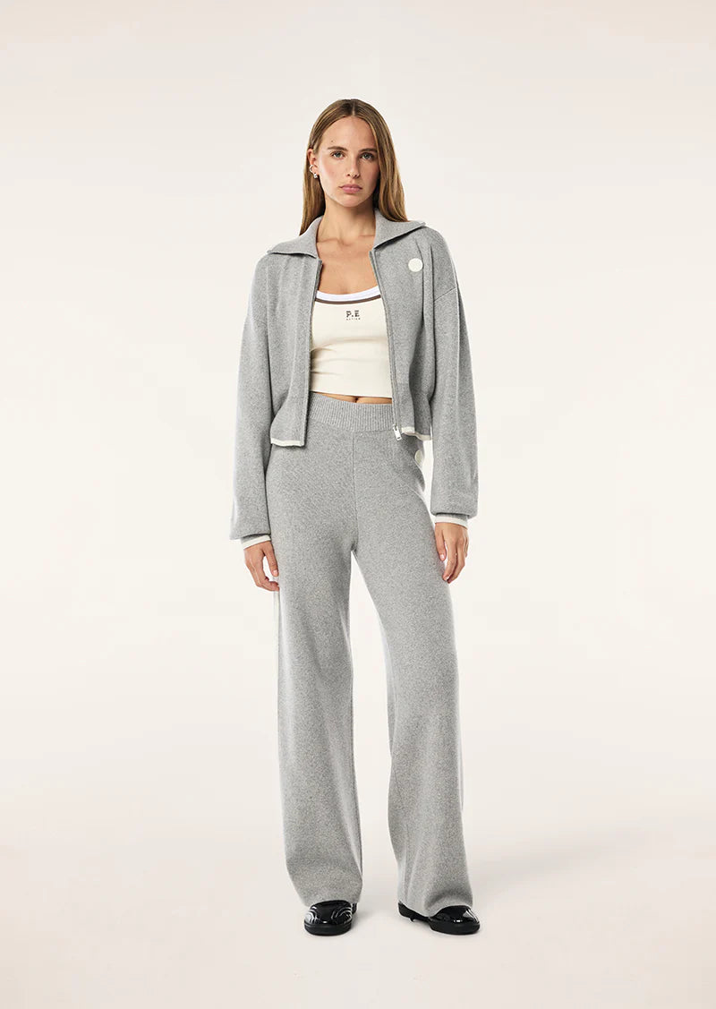 Verge Knit Pant | Grey Marle