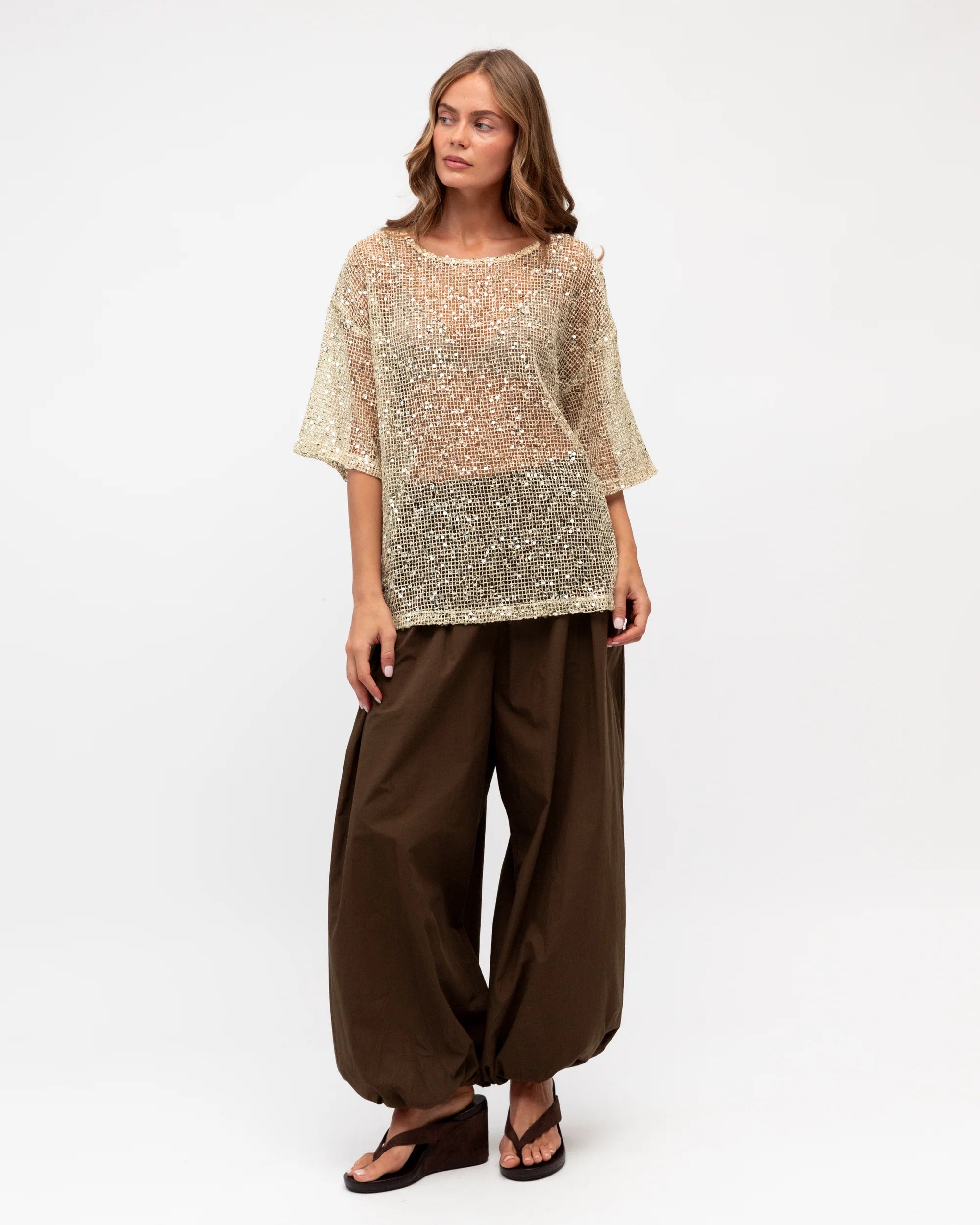 Stardust Top | White