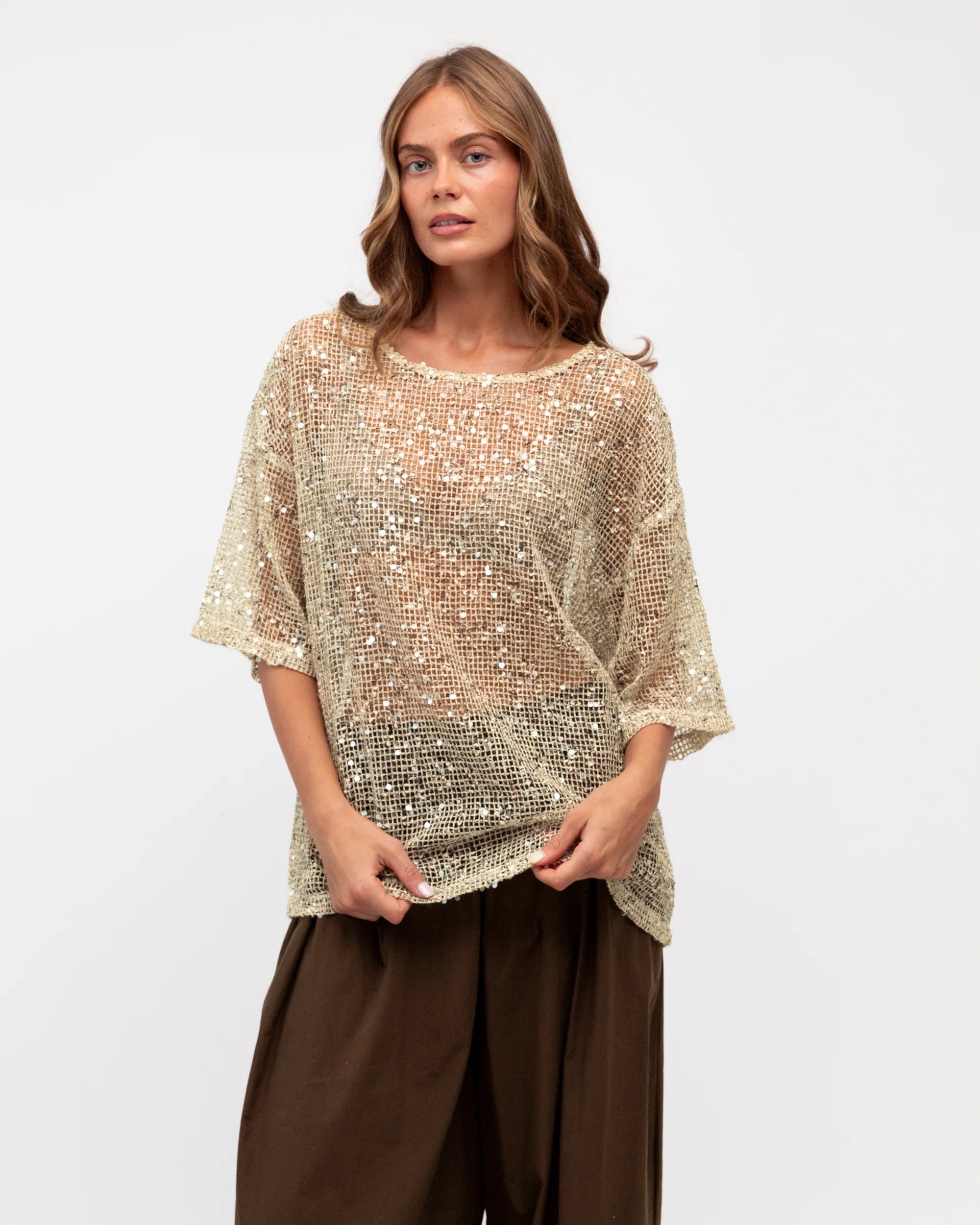 Stardust Top | White