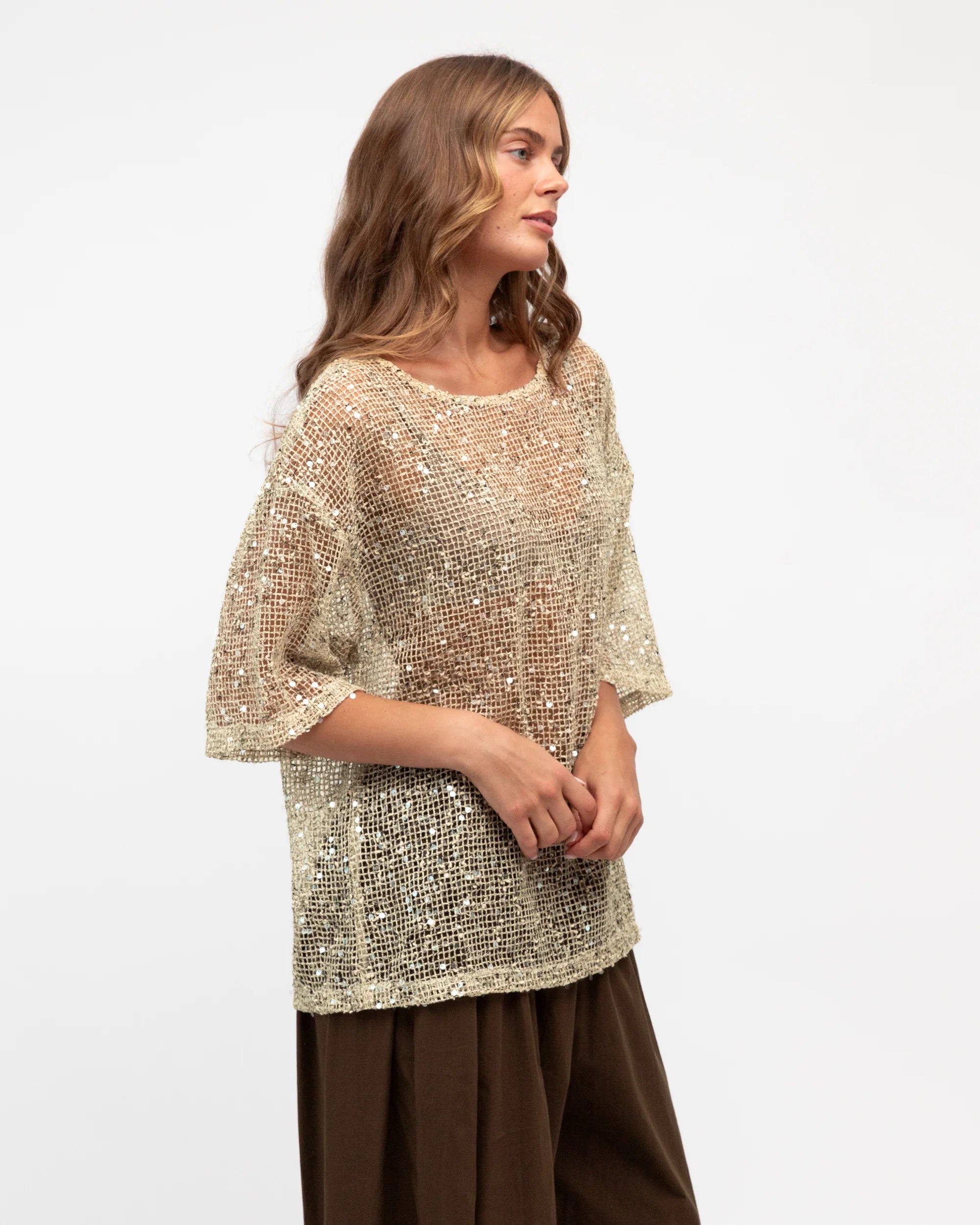Stardust Top | White