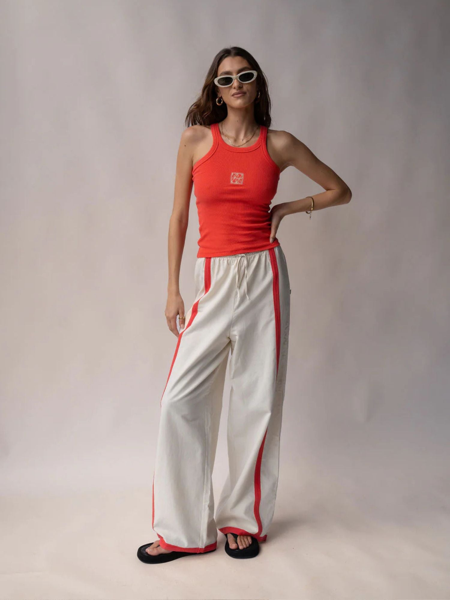 Del Mar Pant | Lobster Red