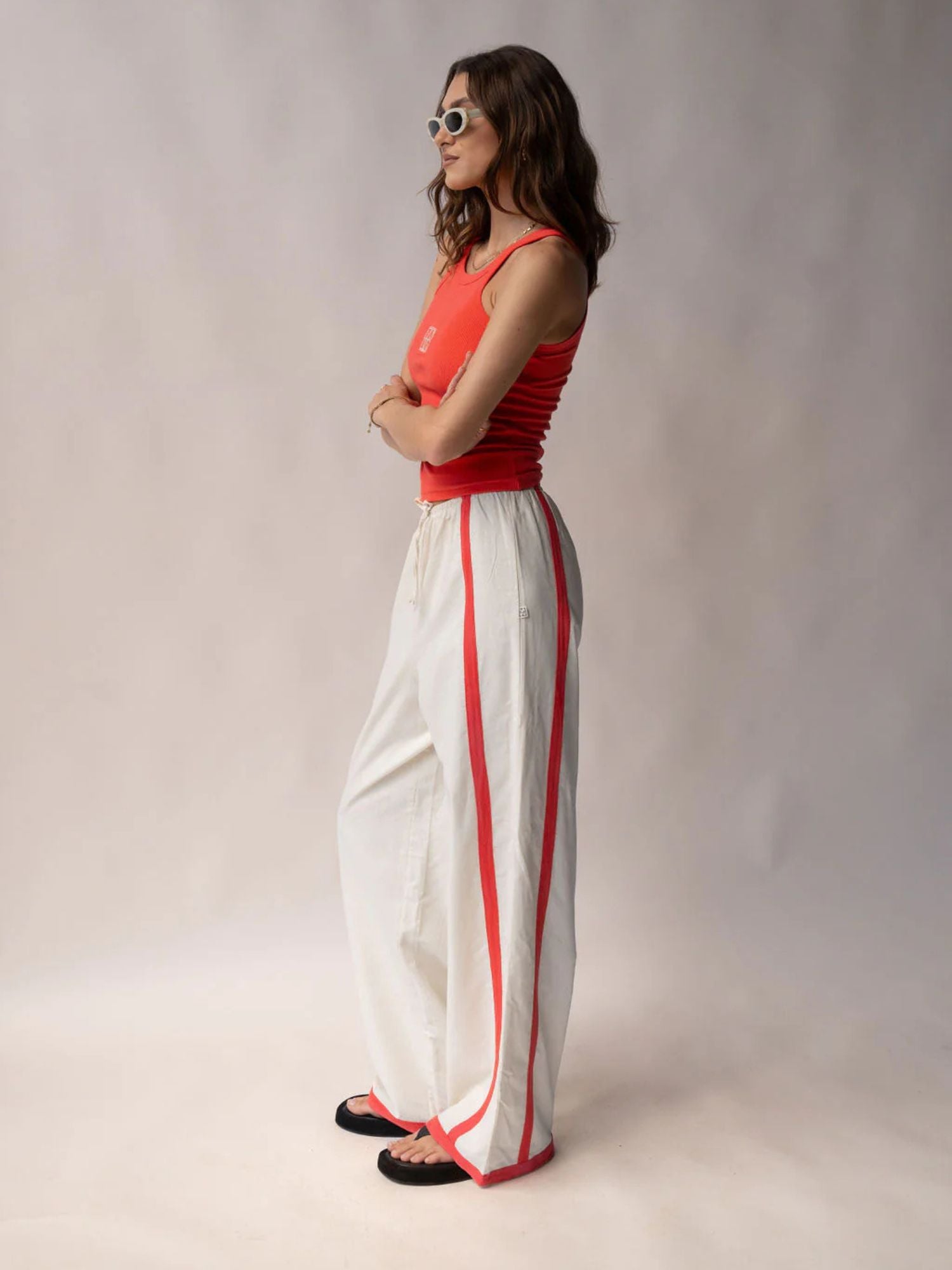 Del Mar Pant | Lobster Red