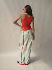 Del Mar Pant | Lobster Red