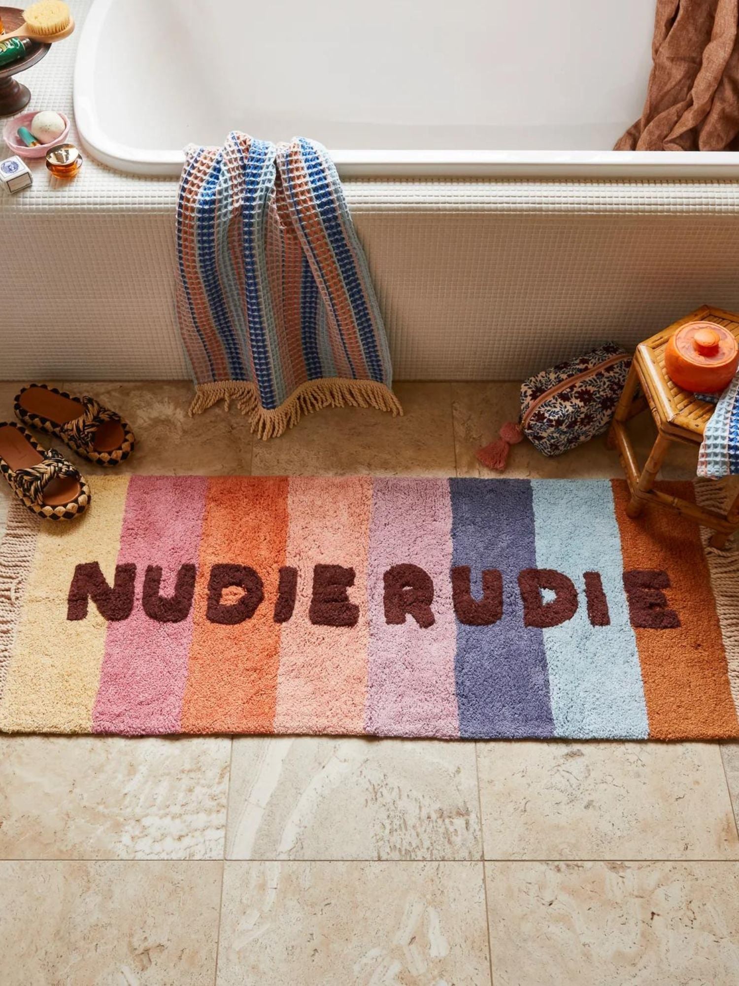 Valli Nudie Rudie Bath Runner