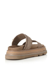 Velda Sandal | Natural Suede