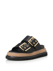 Alias Mae Velora Sandal | Black Leather