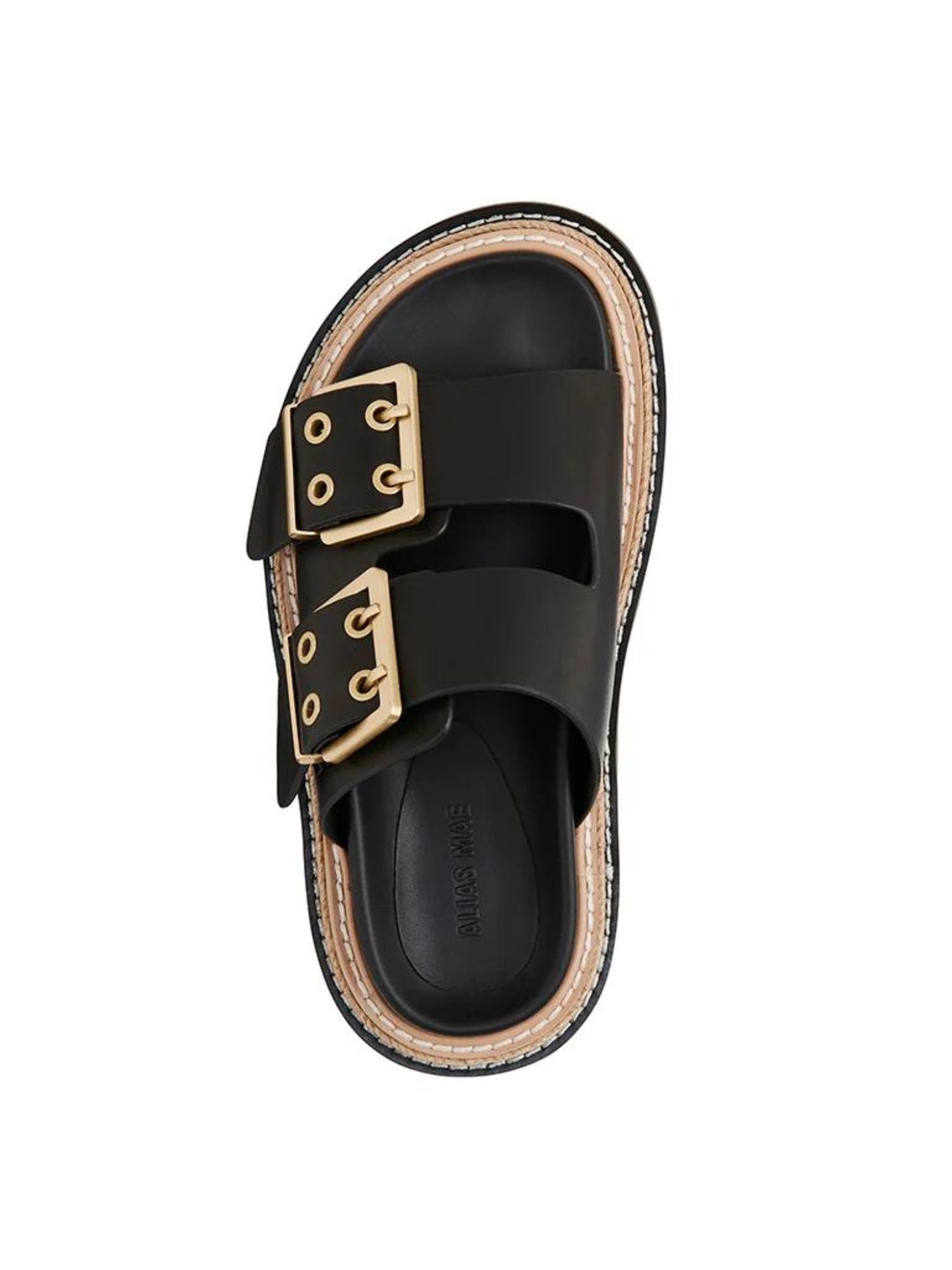 Alias Mae Velora Sandal | Black Leather