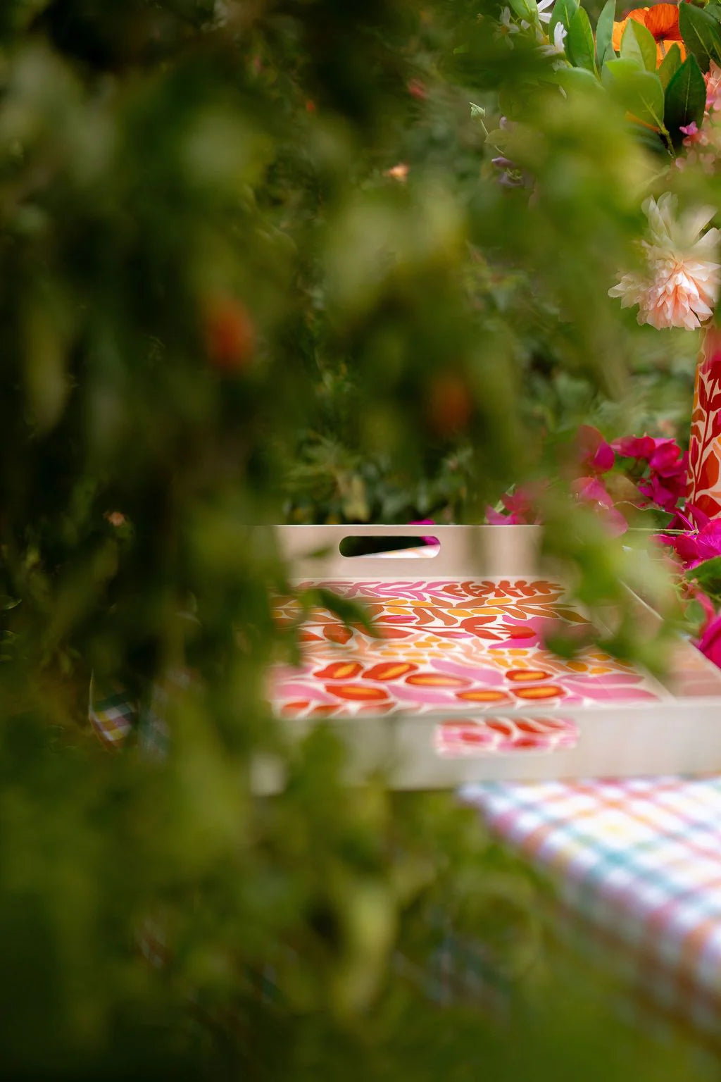 Florence Floral Large Tray