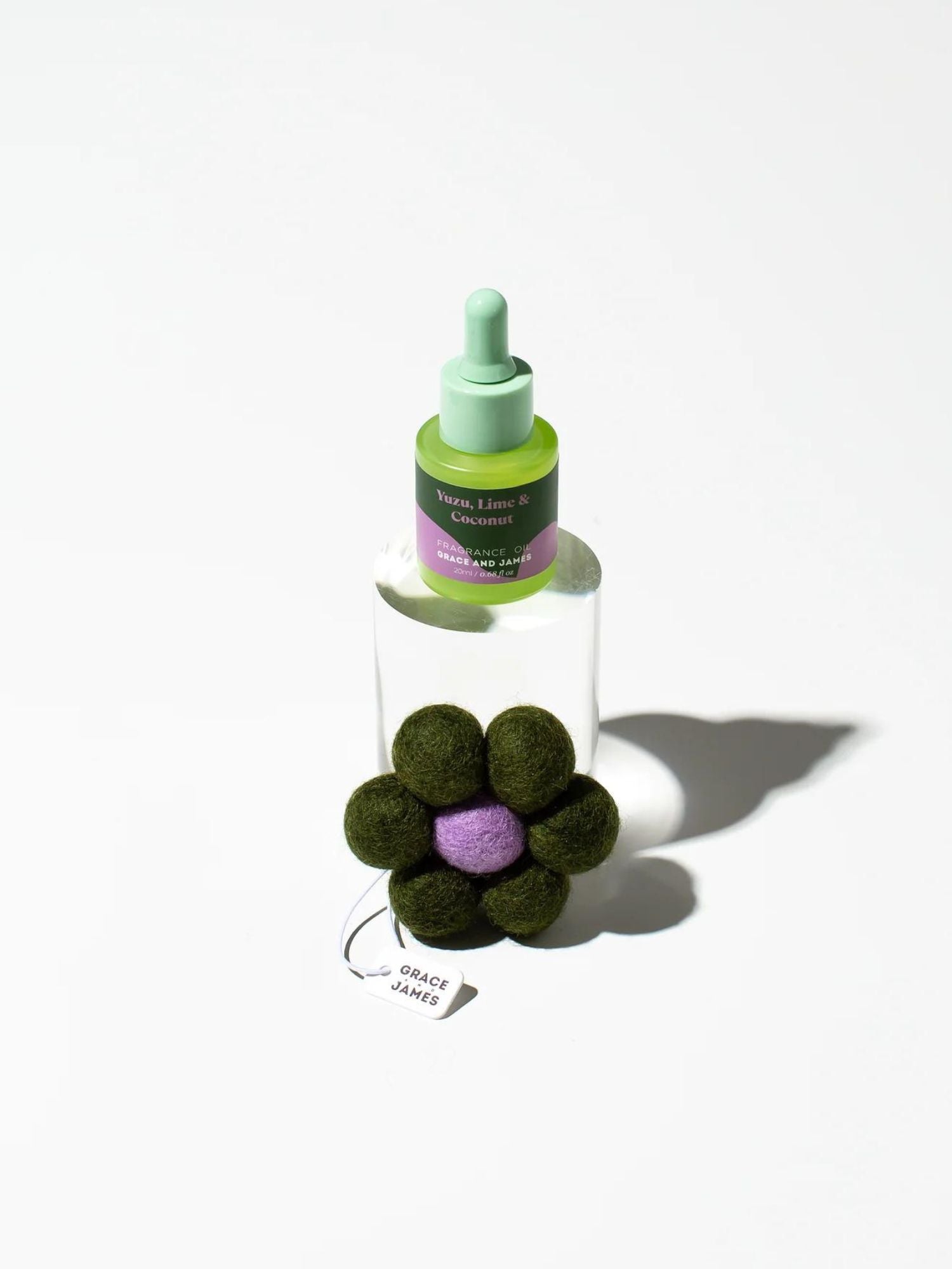 Grace & James Bloom Felt Air Freshener |  Zuzu, Lime & Coconut