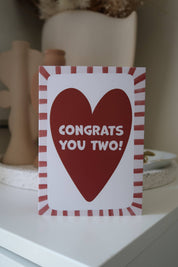 Congrats You Two Card