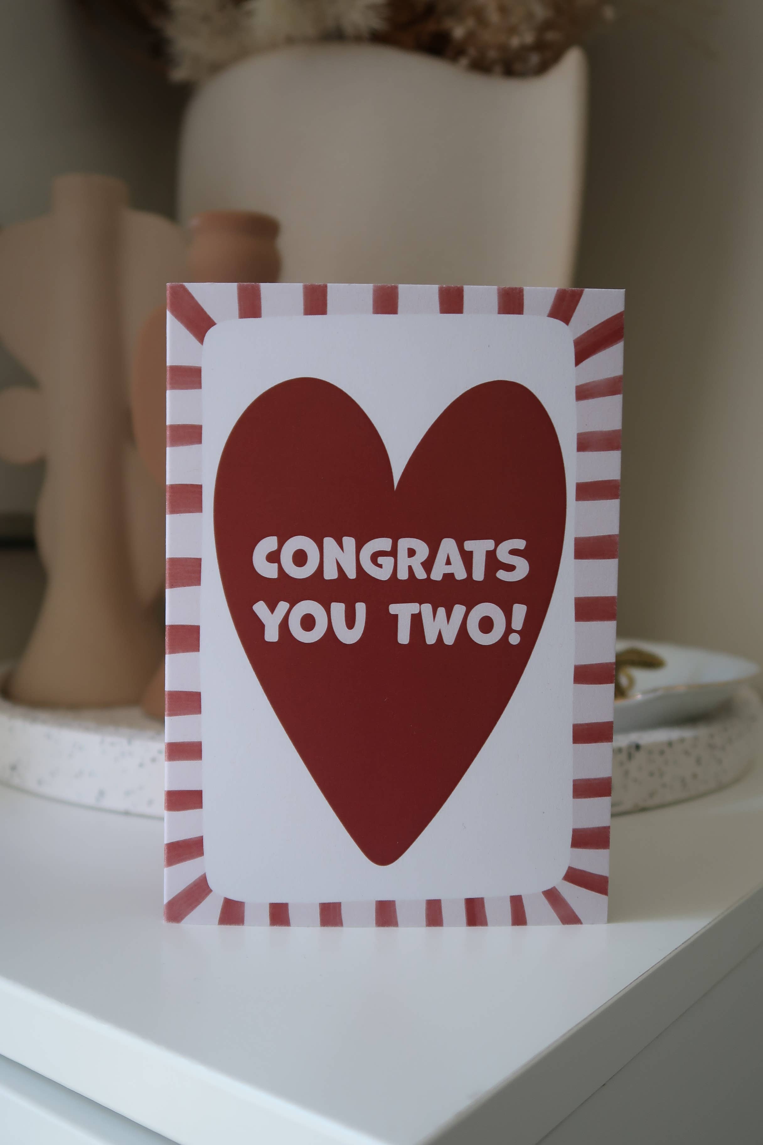 Congrats You Two Card