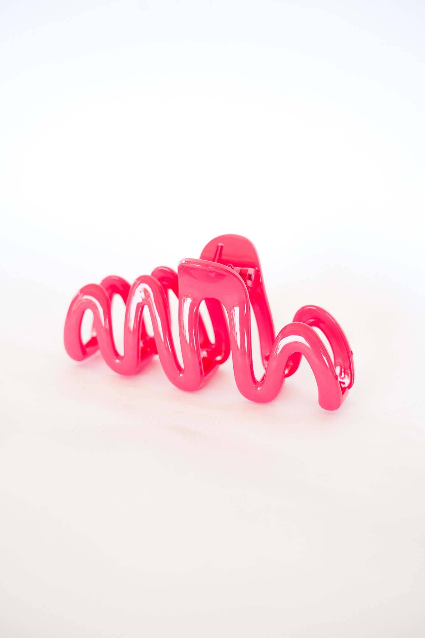 Wiggly Claw Clip | Pink