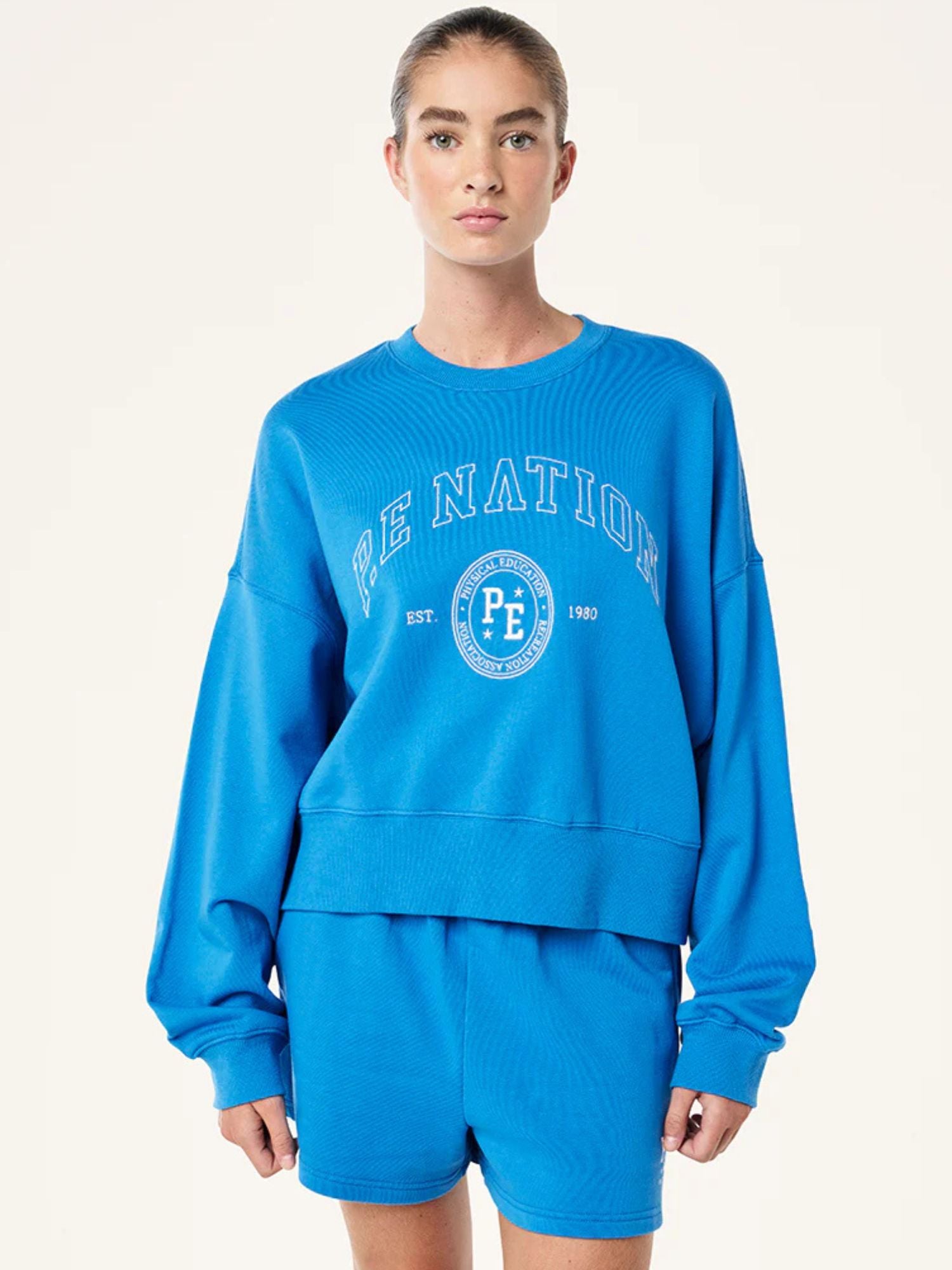 PE Nation Adobe Sweat | French Blue