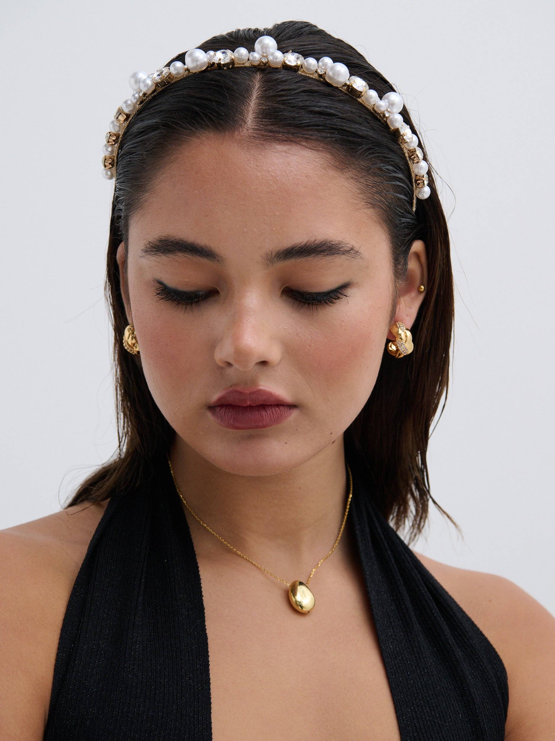 Bubble Pearl Statement Headband