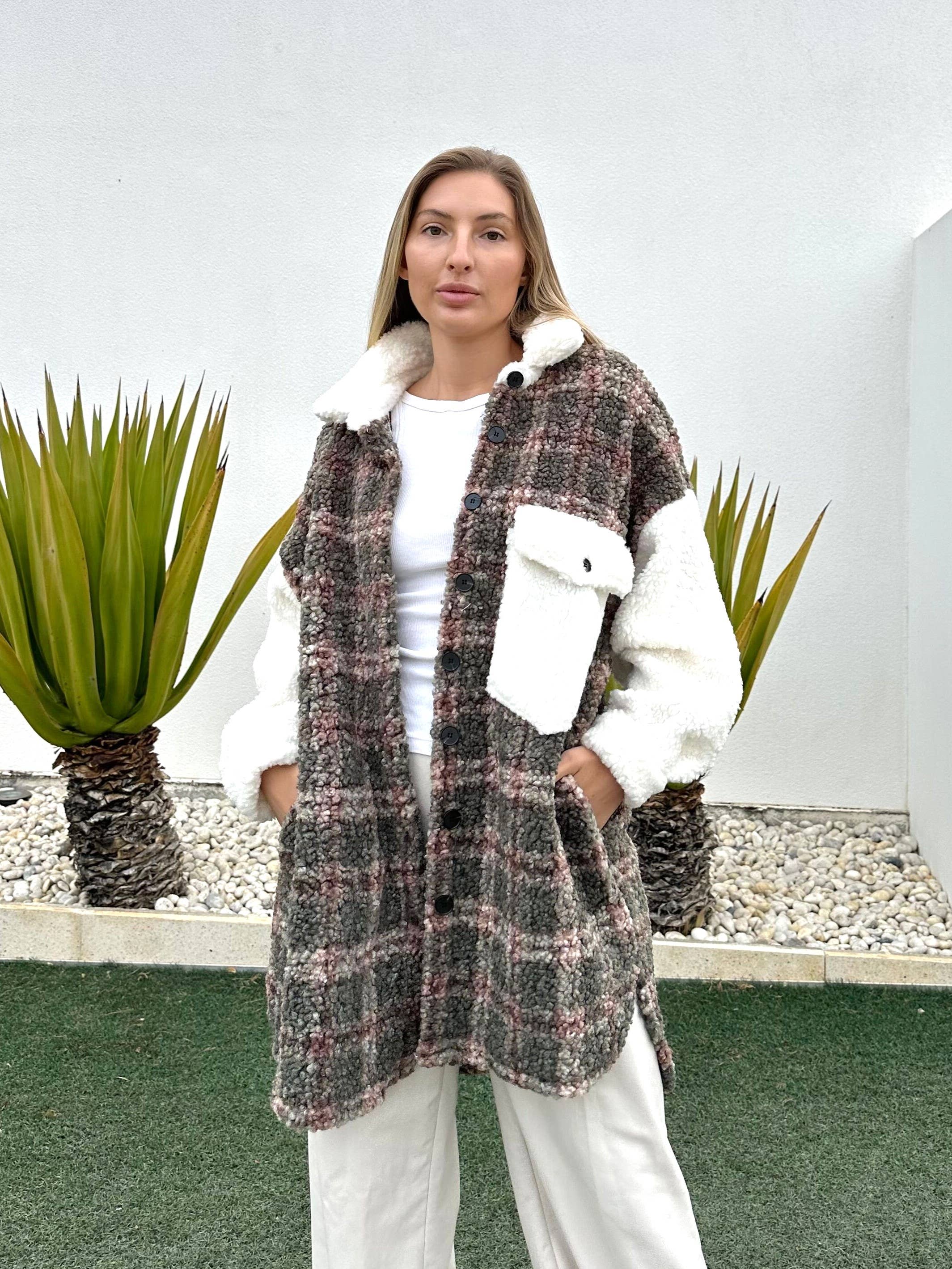 Seven Zero Four Shacket | Mocha