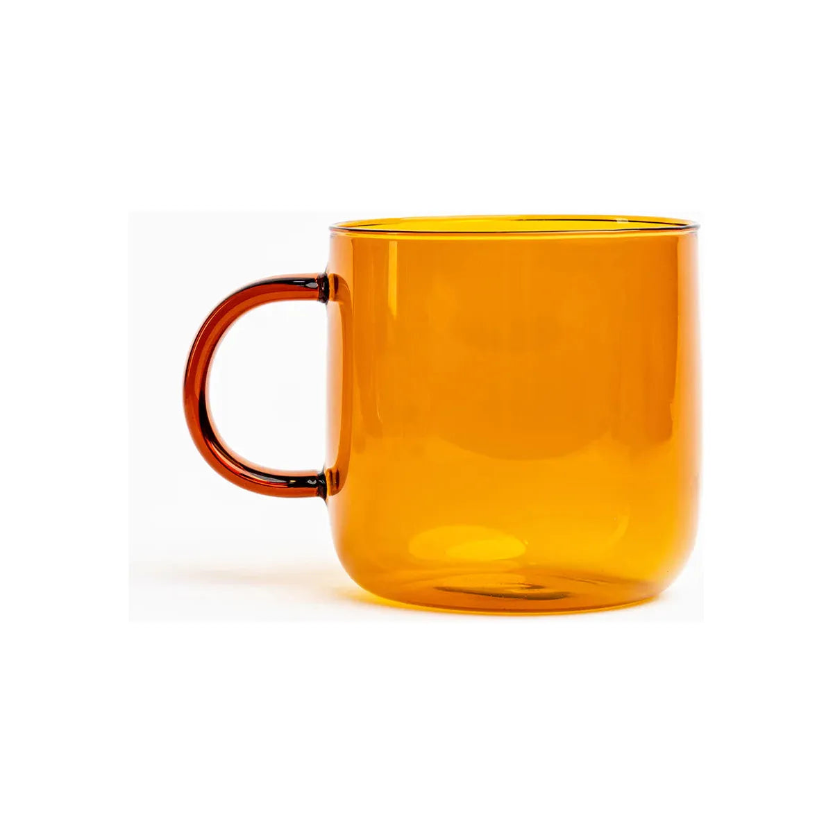 Borosilicate Glass Mug |  Amber