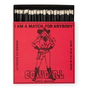 Cowgirl | Square Matchbox