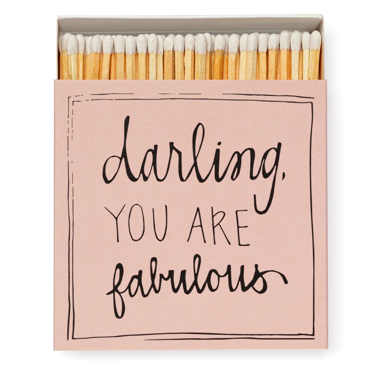 You Are Fabulous | Square Matchbox
