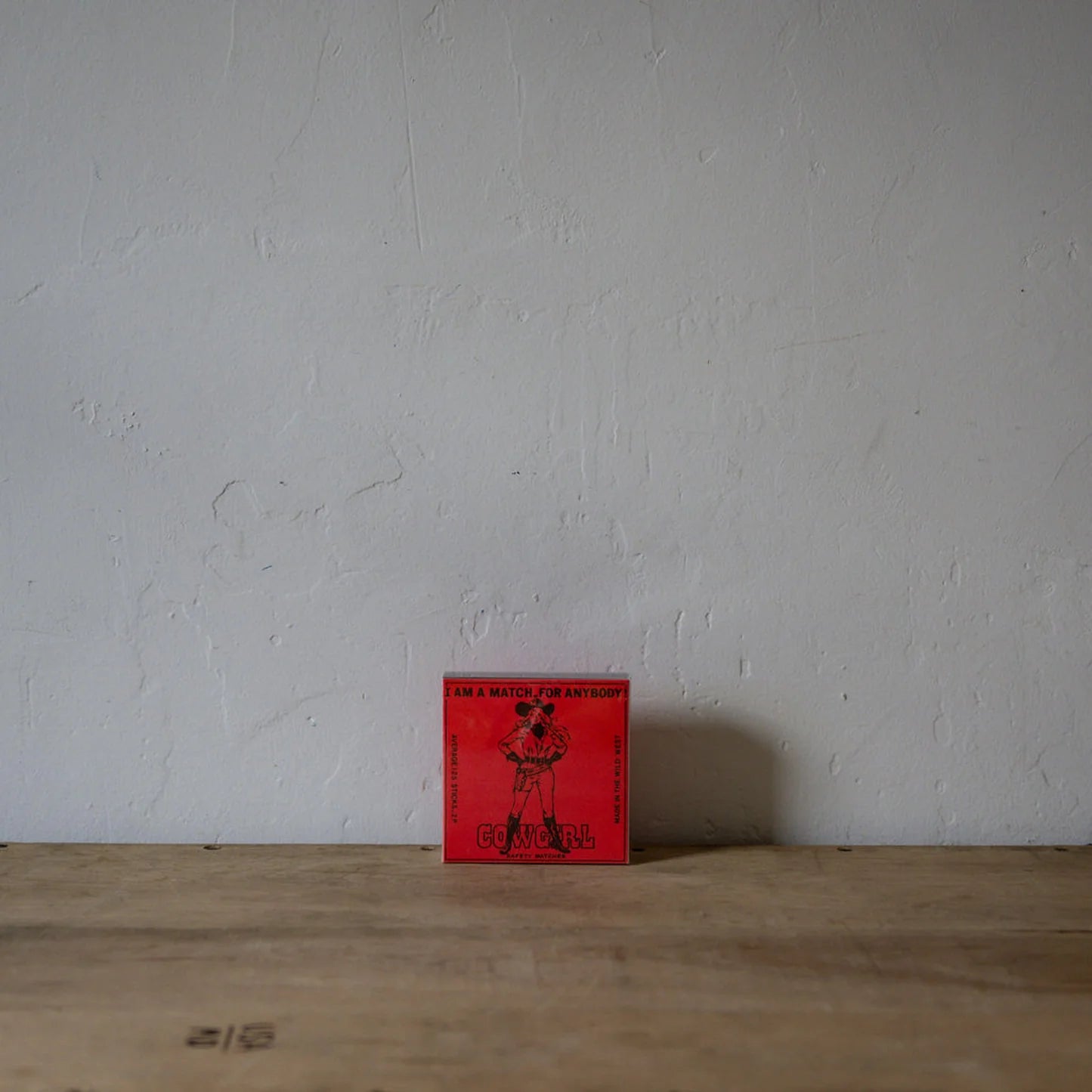 Cowgirl | Square Matchbox