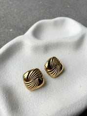 Lisa Square Statement Earrings