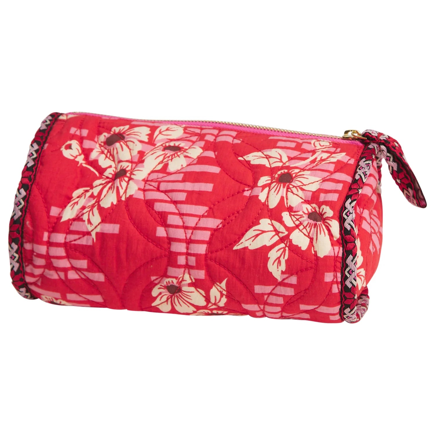 Marta Makeup Bag | Vermillion