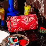 Marta Makeup Bag | Vermillion