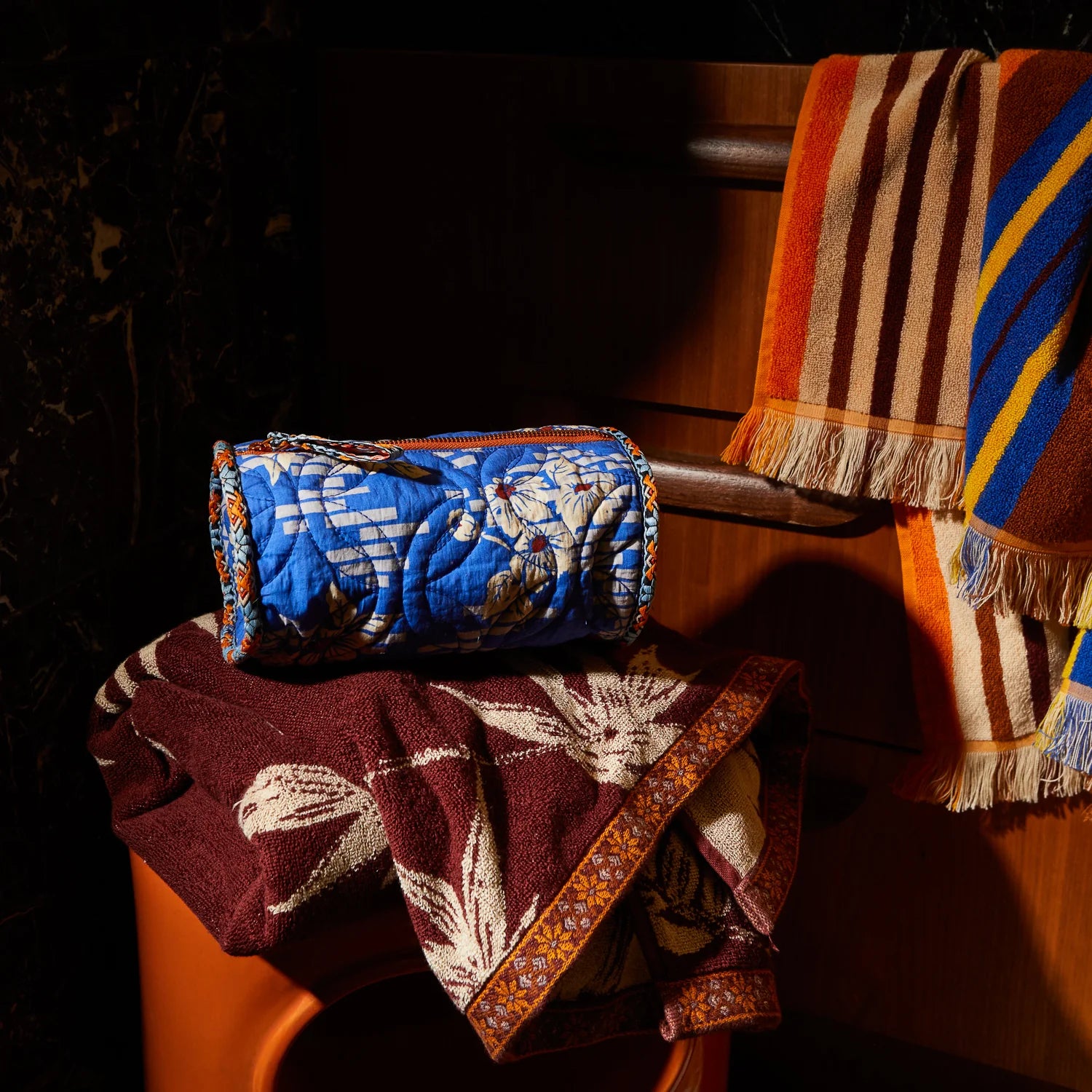 Marta Makeup Bag | Ultramarine