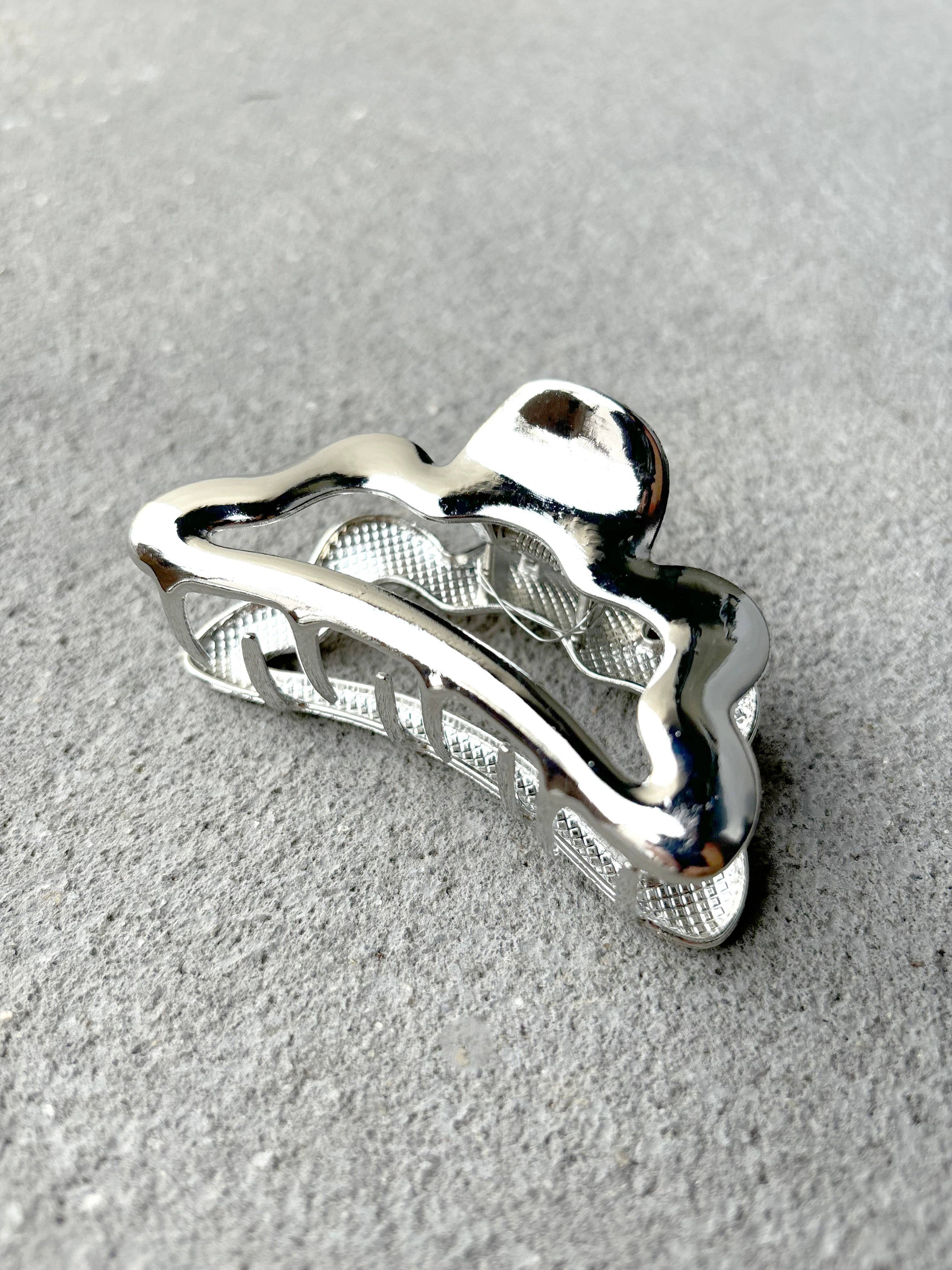 Liana Metal Hair Claw Clips | Gold